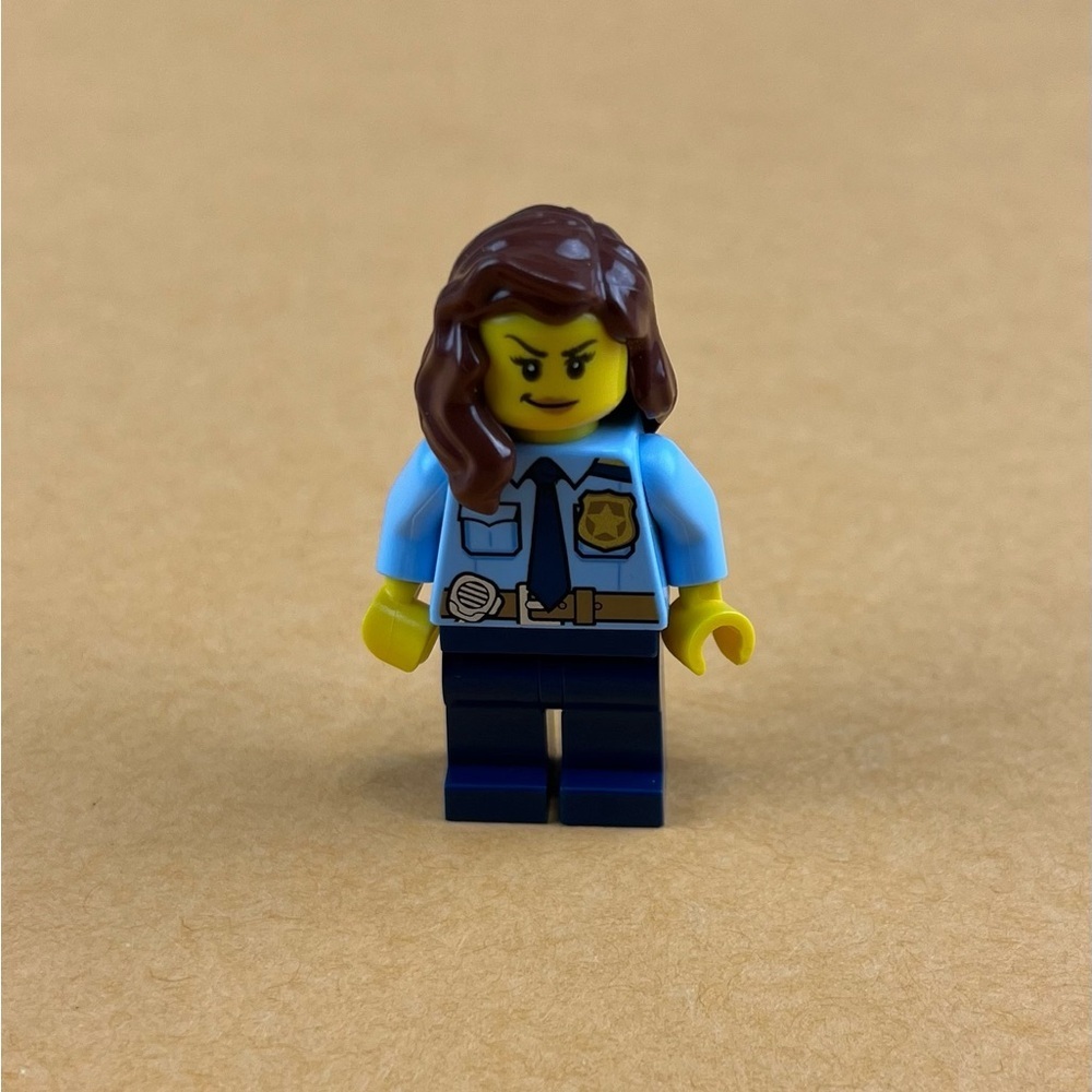 LEGO Minifigure City Police cty0485 Female 2"
